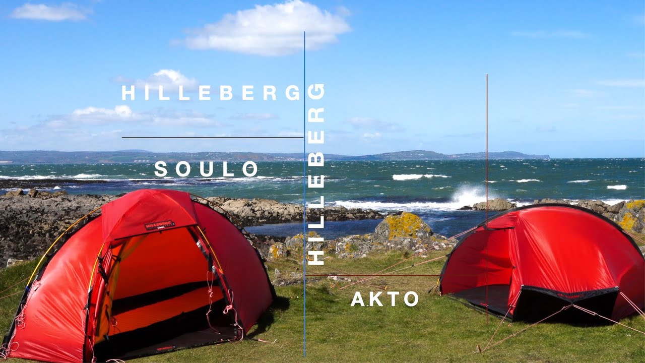 Strongest One Person Tent's  -  Hilleberg AKTO Vs SOULO RL (High Wind Testing)