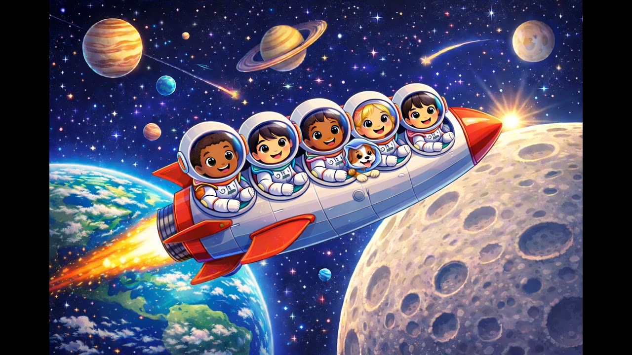 Turma da kerolândia - Música: Viagem Espacial da Kerolândia 
