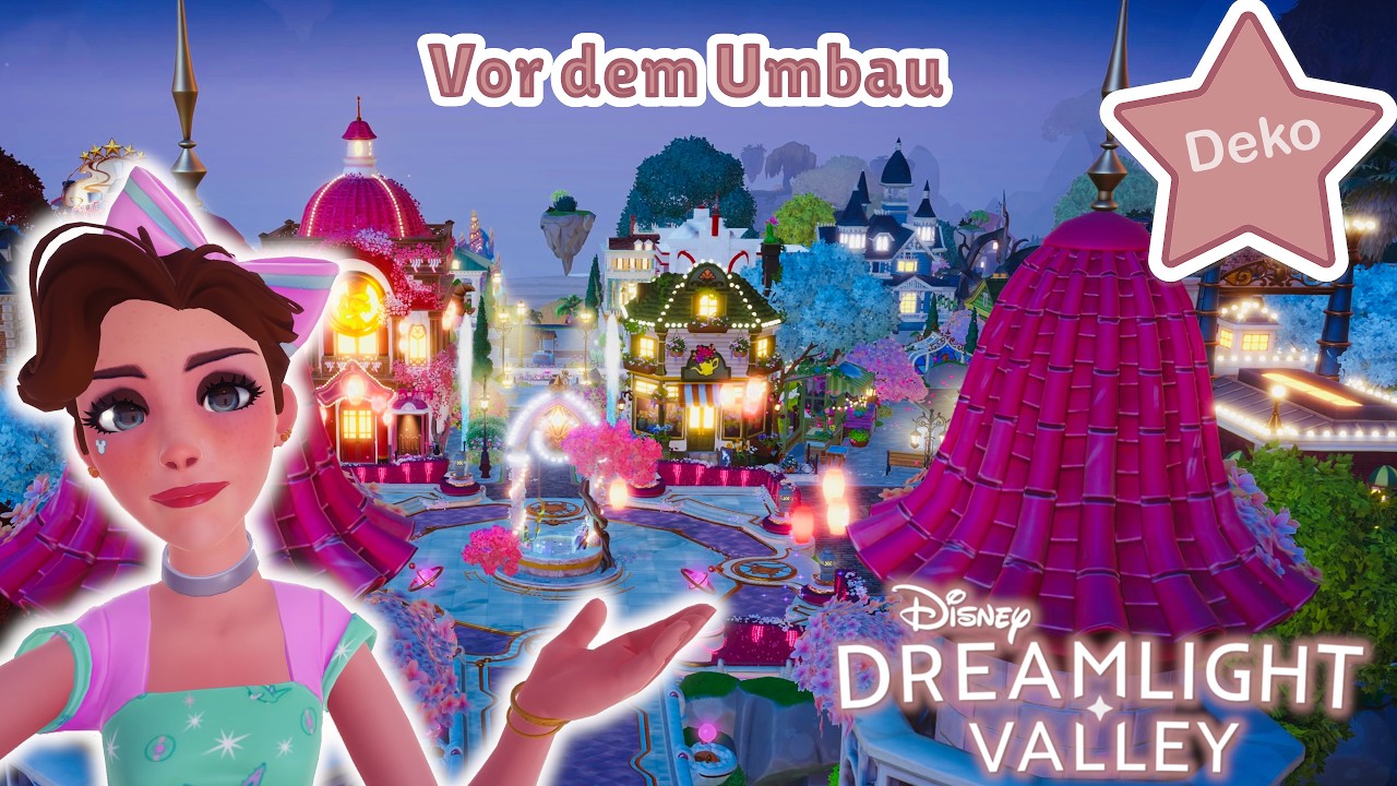 Valley Tour vor dem Umbau – Nacht Zauber | Disney Dreamlight Valley Deko