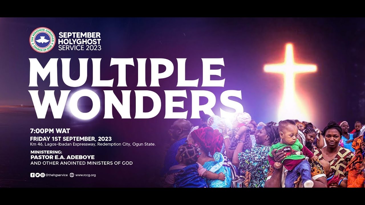 RCCG SEPTEMBER 2023 HOLY GHOST SERVICE