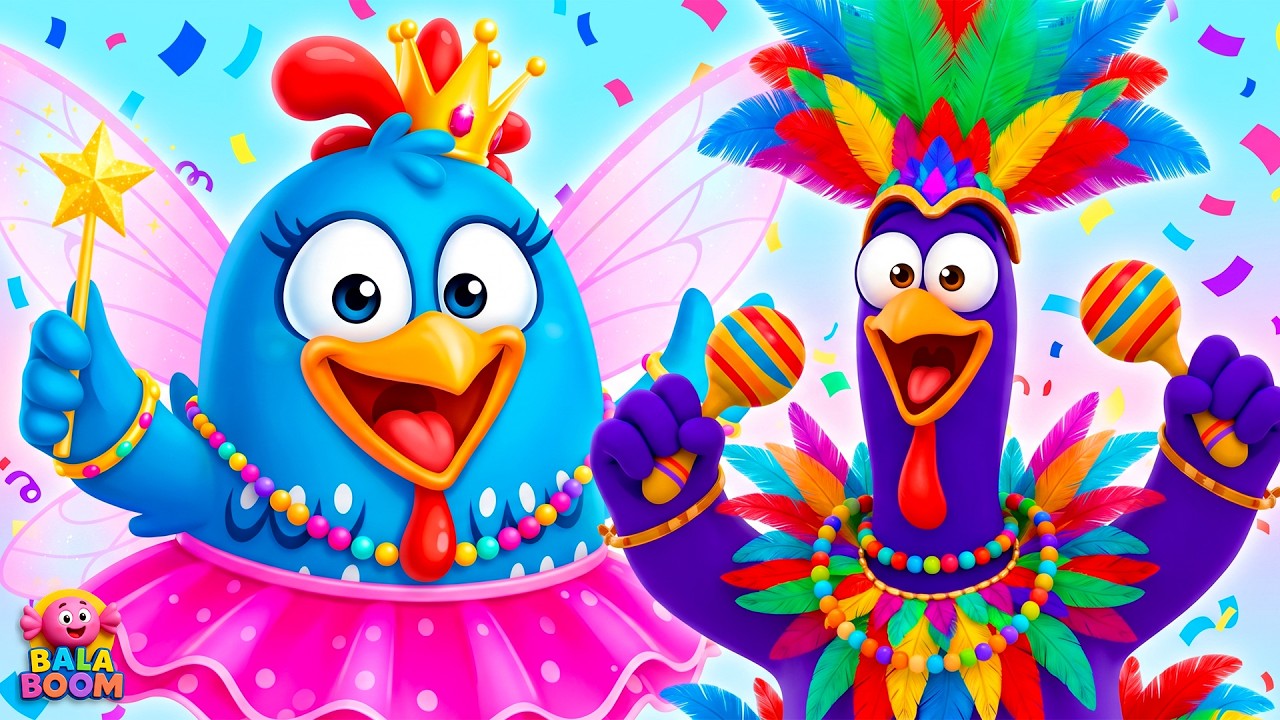 Carnaval da Galinha Pintadinha 🎭🐔 | Música Infantil de Carnaval | Grande Clássico Infantil
