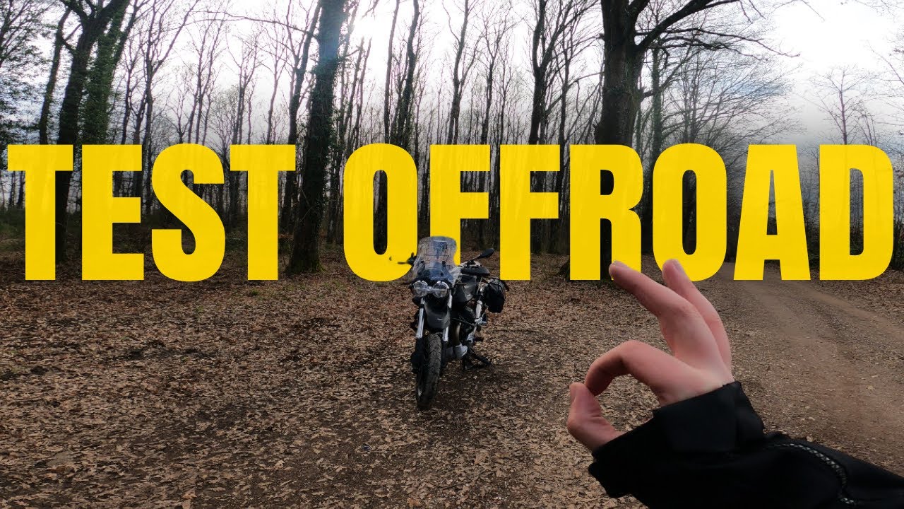 Affrontiamo qualche STERRATO con la V85TT e le DUNLOP TRAILMAX MERIDIAN