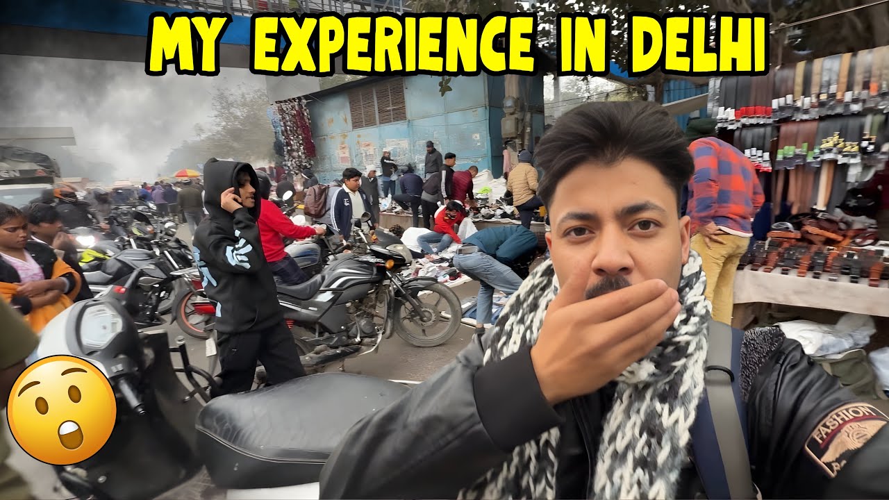 A Day In Delhi, Most Polluted City In India😷