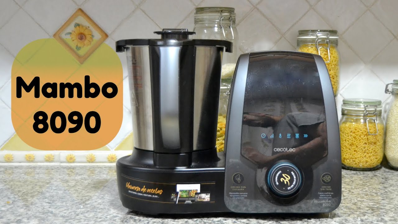 ¡Nueva MAMBO 8090 CECOTEC! Preparamos dos recetas