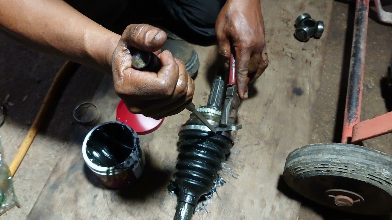Cara yang betul tarik clip drive shaft boot