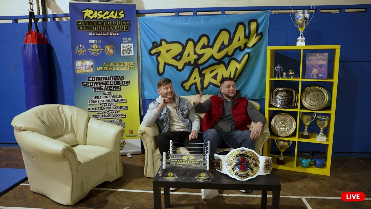 Rascal Army Podcast #3 MEGA announcement for our Rascals Pros Shows with Rascal & Declan Rawlinson