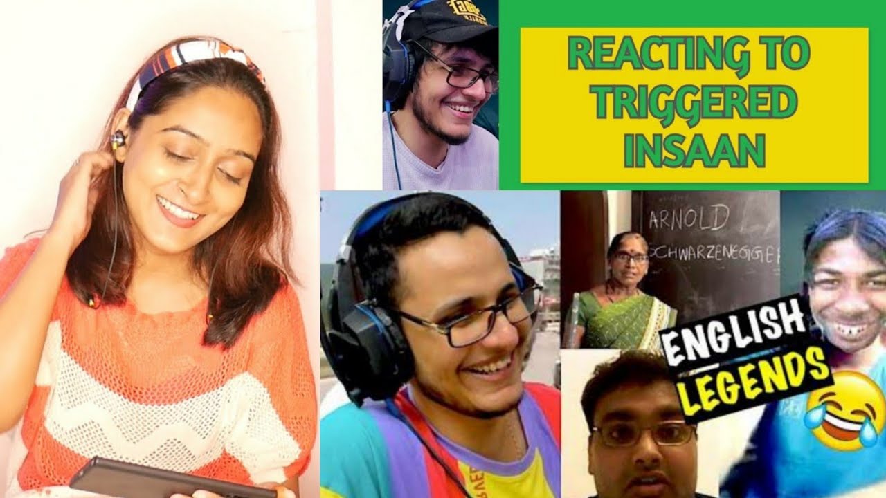 Reacting to Triggered Insaan | Legends of English|