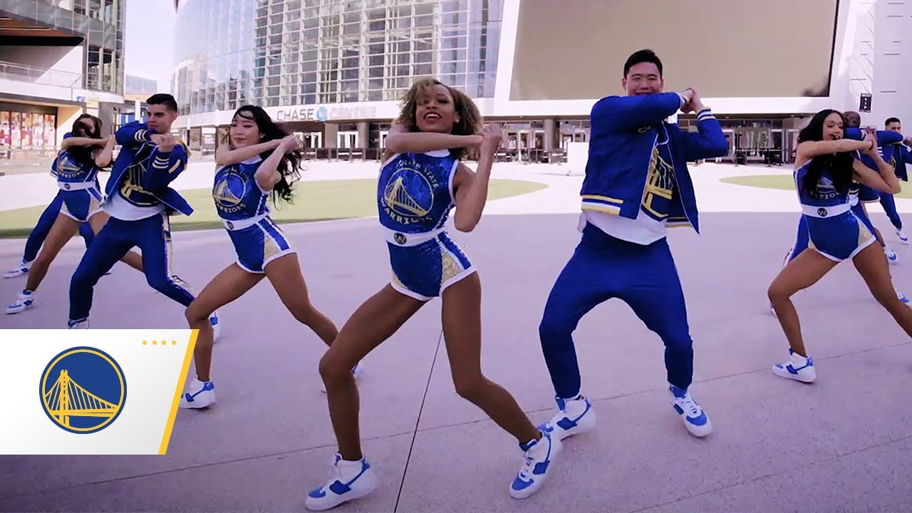 Warriors Dance Team Gets Ready for Bell Biv DeVoe