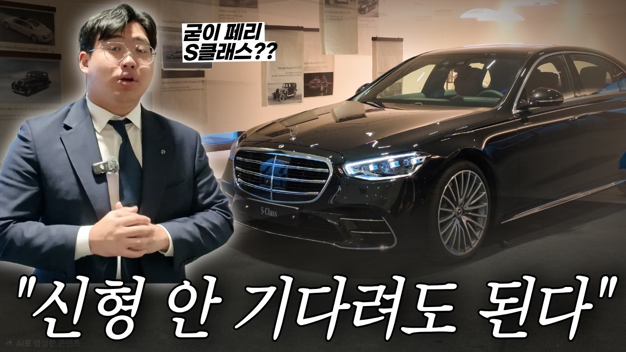 신형 나오기 전이 기회다｜현행 S500 할인, 지금이 바닥