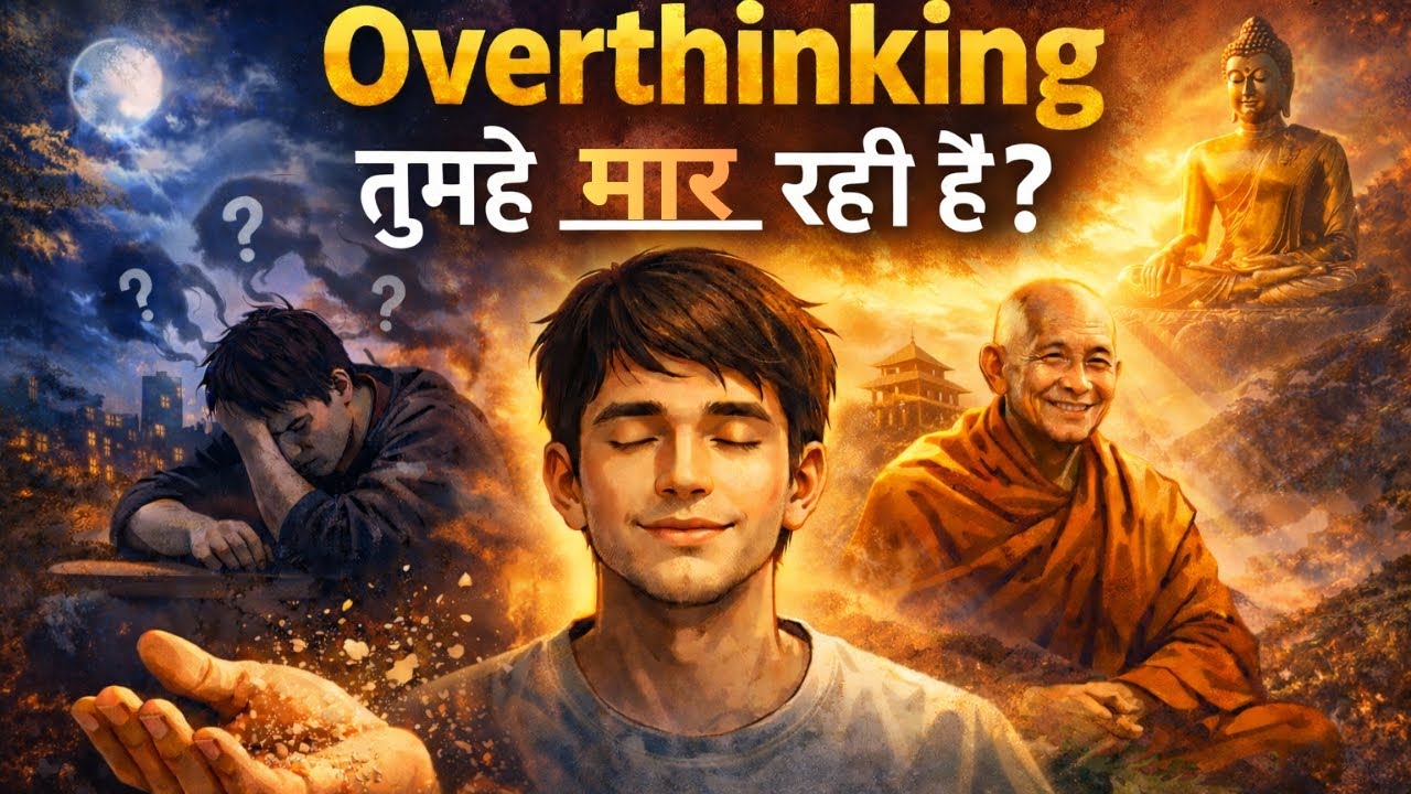 Bus Ae Sikh liya Overthinking khatm || Buddha Ki Seekh @RedThoughtInside 