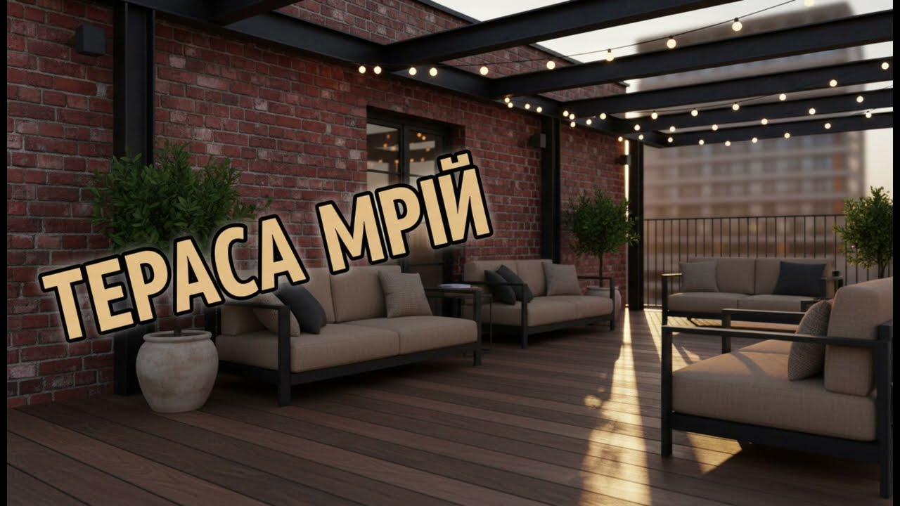 Лофт-перила + композит= ідеальна тераса|Loft Metal Railings + Composite Decking= The Perfect Terrace