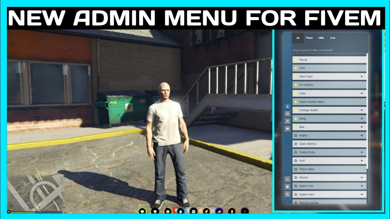QB/ESX NEW ADMIN MENU 😎 *FREE* | FiveM Roleplay Scripts | FiveM Tutorial 2023 | MJ DEVELOPMENT