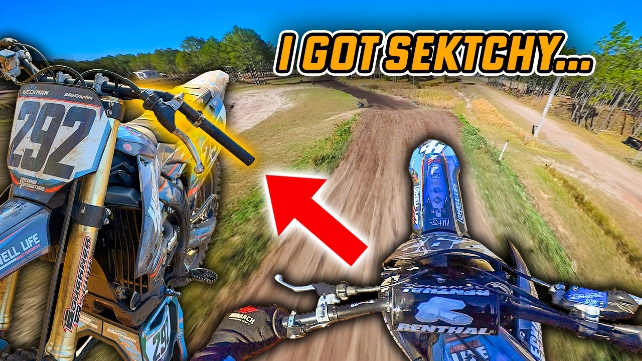 My Bike FOUGHT BACK - Nasty Crash At Bostwick Creek MX