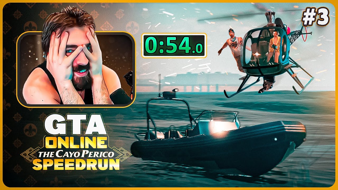 Speedrunning GTA Online Is Driving Me Insane - Cayo Perico Speedruns - #3