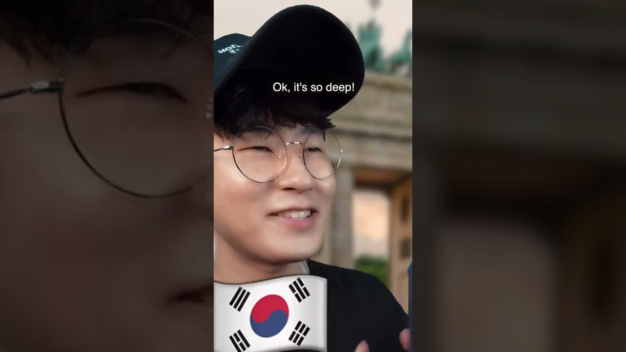 When a Korean meets a Germany