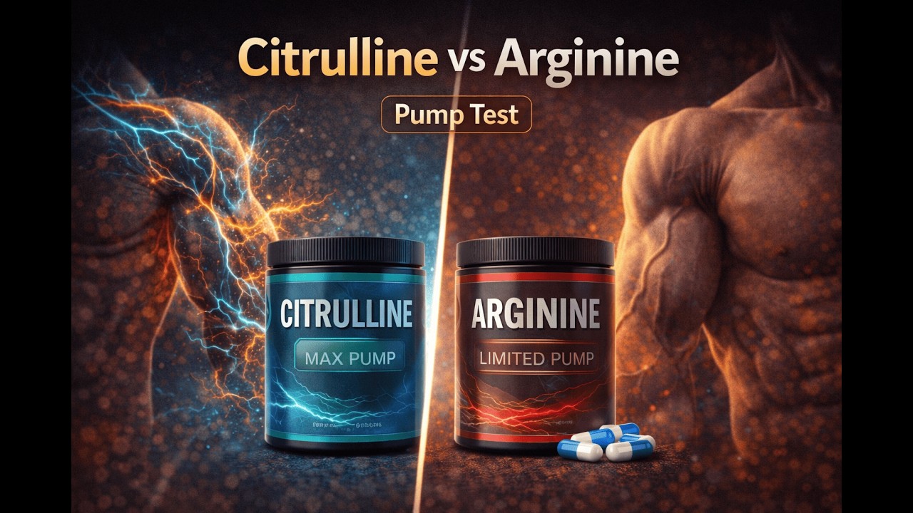 Arginine vs Citrulline — What Actually Works