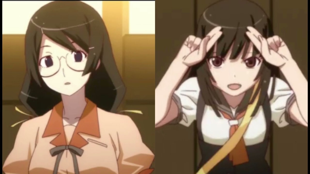 [化物語副音声]つばさキャット1翼&撫子