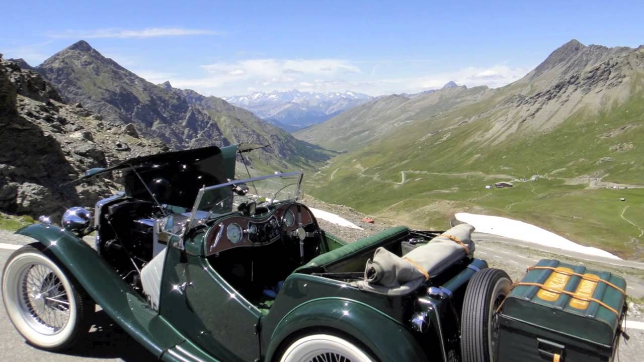 mit dem MG TC ins Piemont