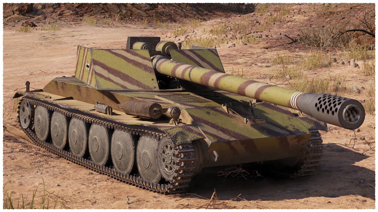 Rhm.-Borsig Waffenträger • ЗЛОЙ БОРЩ • WoT Gameplay