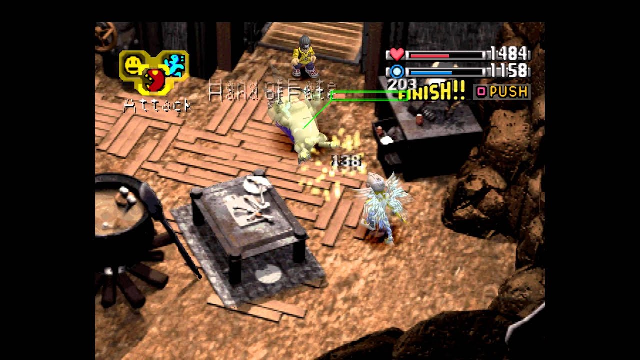 Digimon World - Fighting Drimogemon 1080p