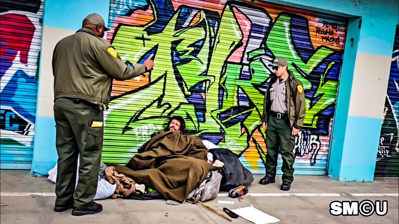 𝗦𝗧𝗥𝗘𝗘𝗧𝗦 𝗢𝗙 𝗩𝗘𝗡𝗜𝗖𝗘: Rangers Confront Encampments in Morning Sweep Along the Boardwalk