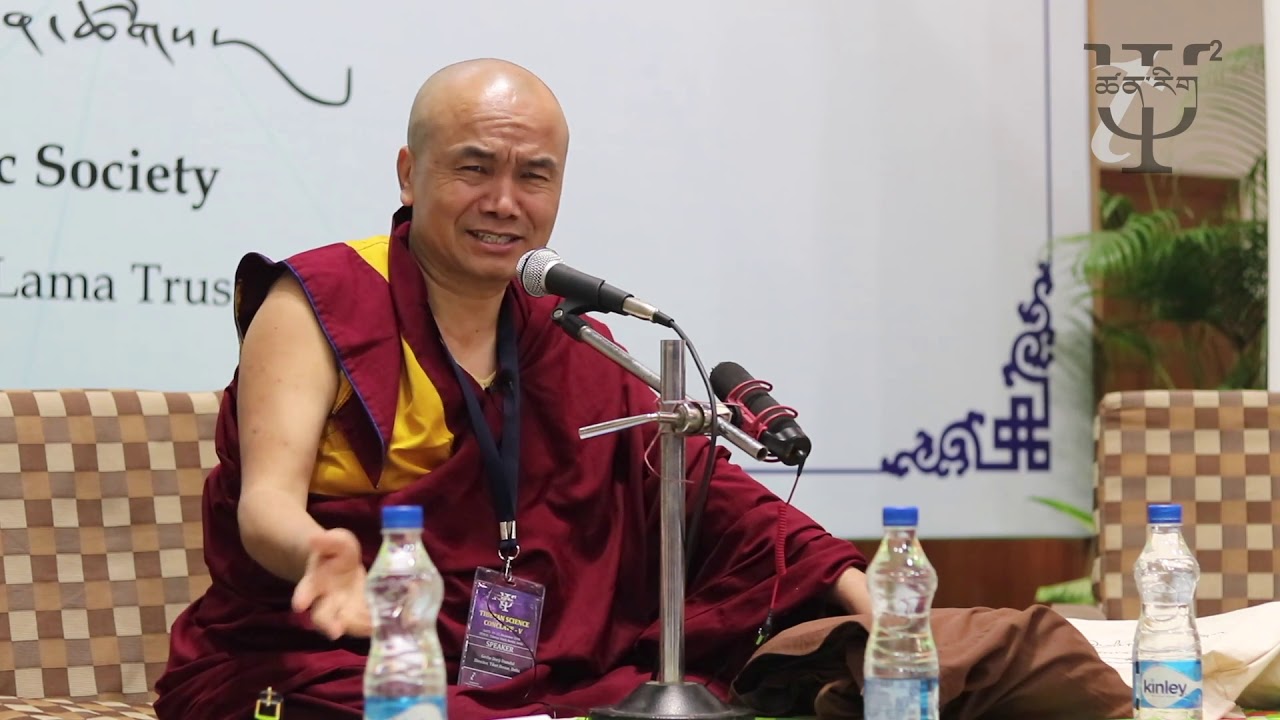 Geshe Dorji Damdul at Tibetan Science Conclave - V