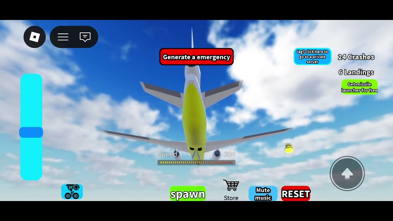 Roblox crash or land gameplay