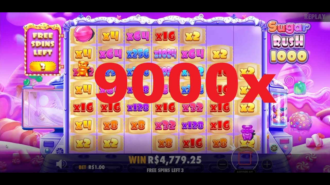 Hitting 9000x on Sugar Rush 1000