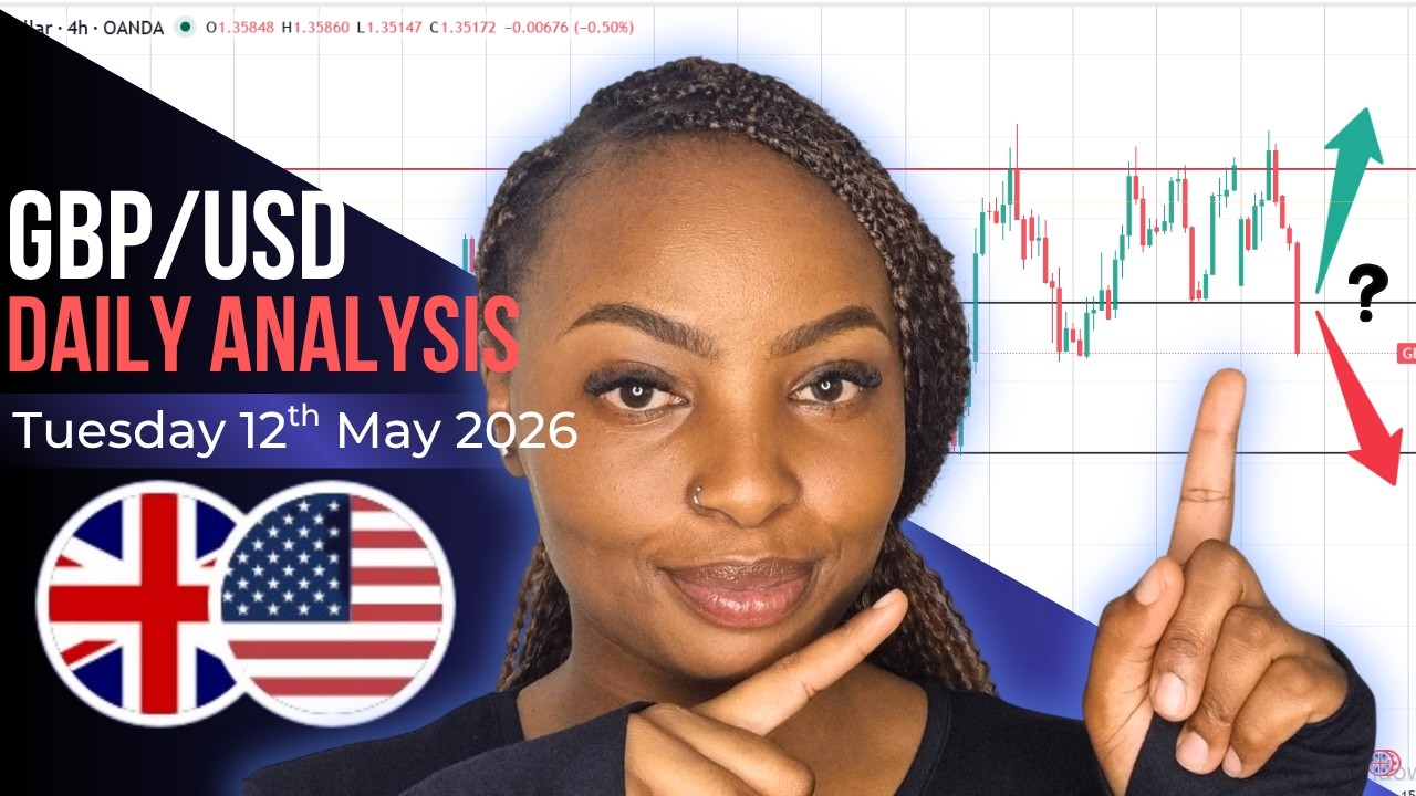 Анализ пары GBPUSD на рынке Форекс &mdash; вторник, 12 мая 2026 г.