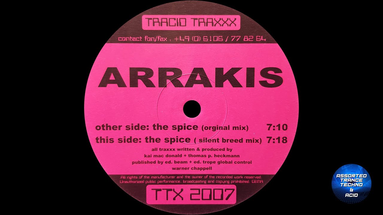 [Hard Trance] Arrakis - The Spice (Original Mix) [Tracid Traxxx] (1998)