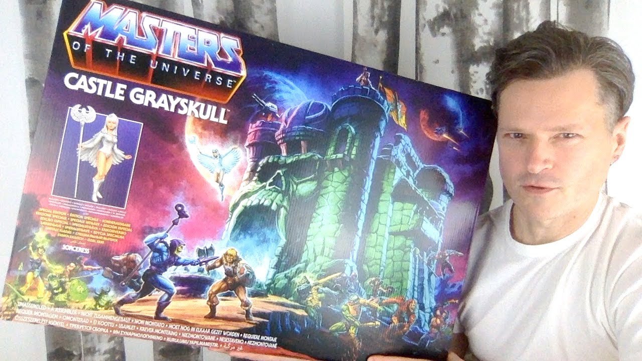 MASTERS OF THE UNIVERSE ORIGINS CASTLE GRAYSKULL PLAYSET MATTEL MOTU SORCERESS UNBOXING REVIEW