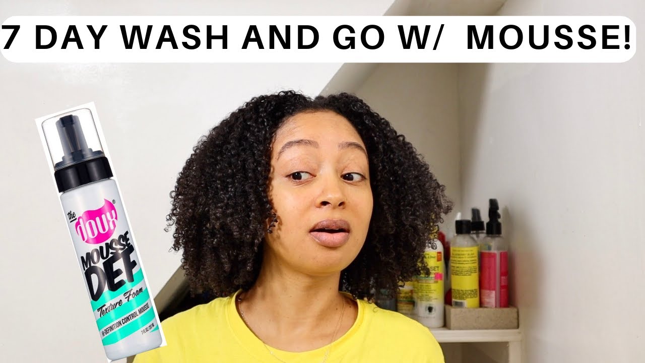 A Week In My Wash N Go | The Doux Mousse Def Texture Foam