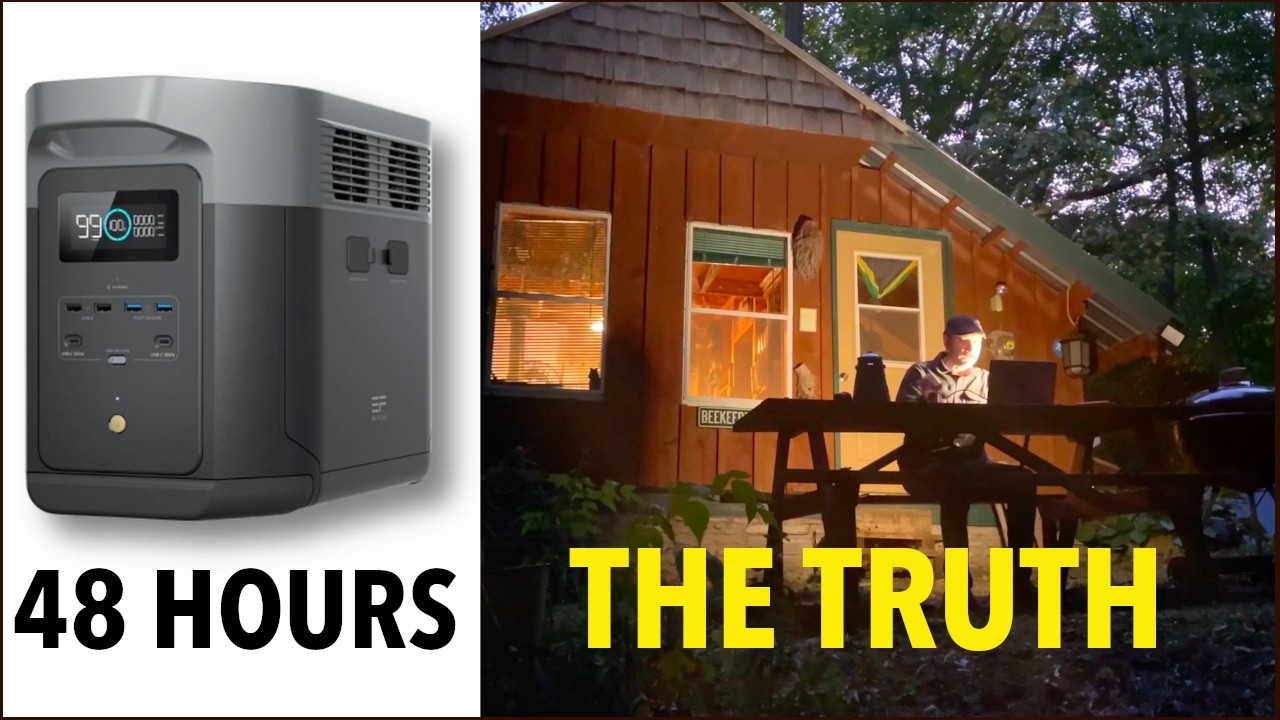 Living 48 Hours Off Grid With Just ONE Power Station