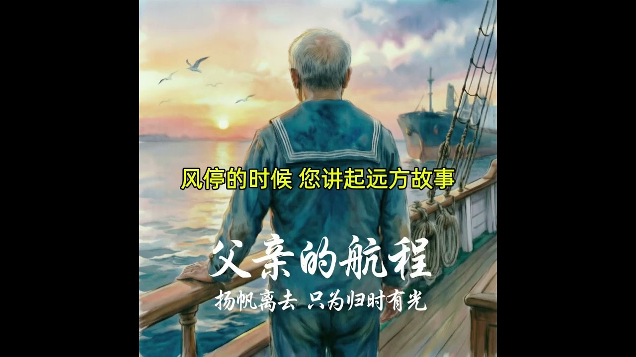 [ Father's Journey ] 父亲的航程 | 扬帆离去，只为归时有光  每个航海父亲的心声