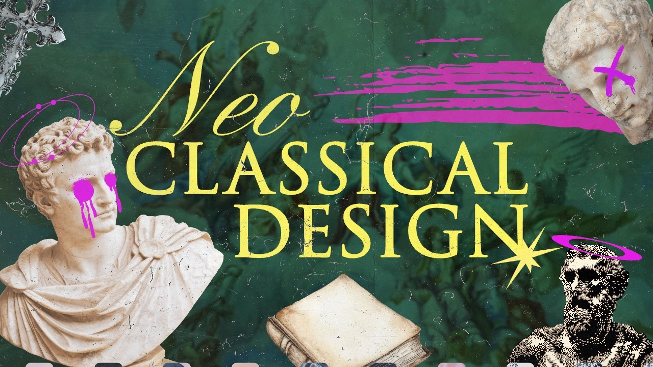 The Neoclassical Graphic Design Trend Is Taking Over (Full Tutorial)
