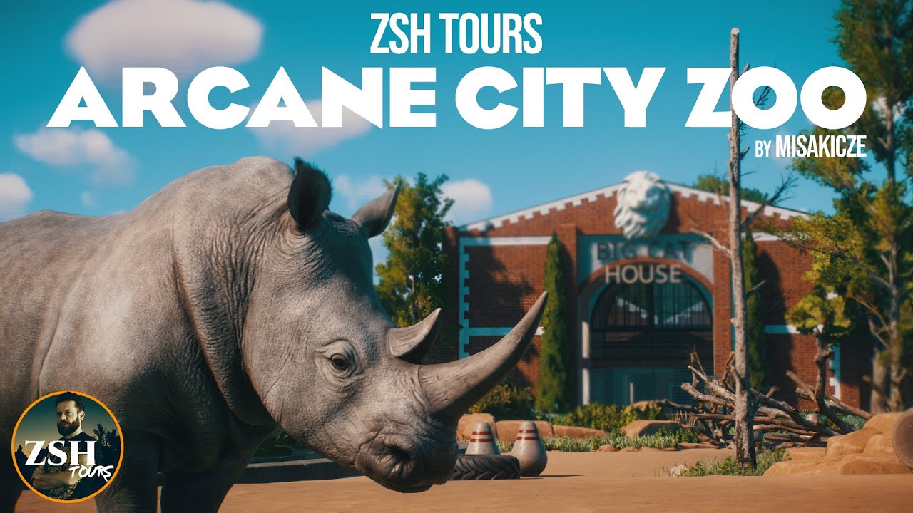 Arcane City Zoo Tour | Beautiful City Zoo built by MisakiCZE | Planet Zoo Best Zoo Tours