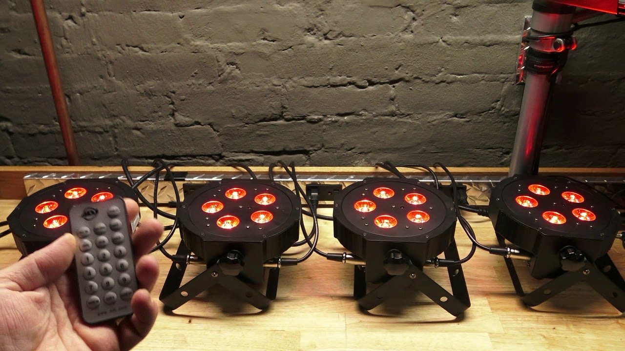 Lighting Help - Master Slave ADJ IR Remote Compatible LED Fixtures Using a UC IR