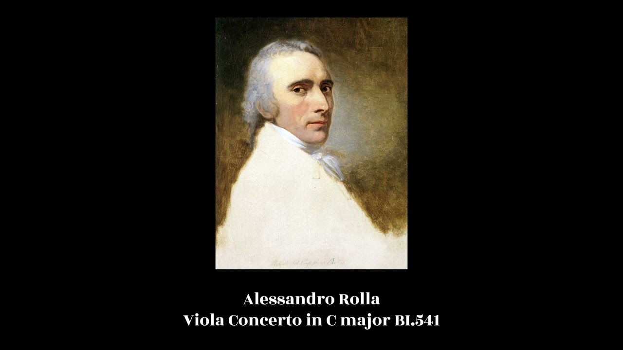 Alessandro Rolla - Viola Concerto in C major BI.541