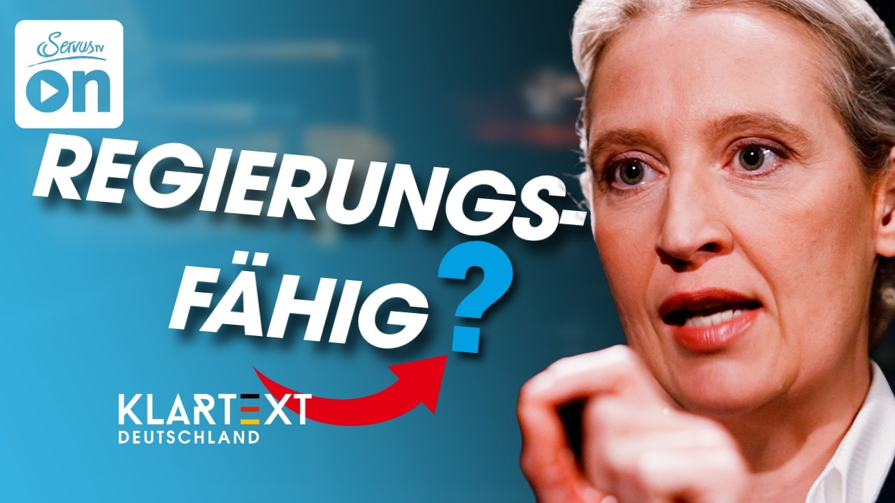 „Wählerbetrug!“ AfD-Chefin Alice Weidel rechnet mit Merz ab | KLARTEXT Deutschland