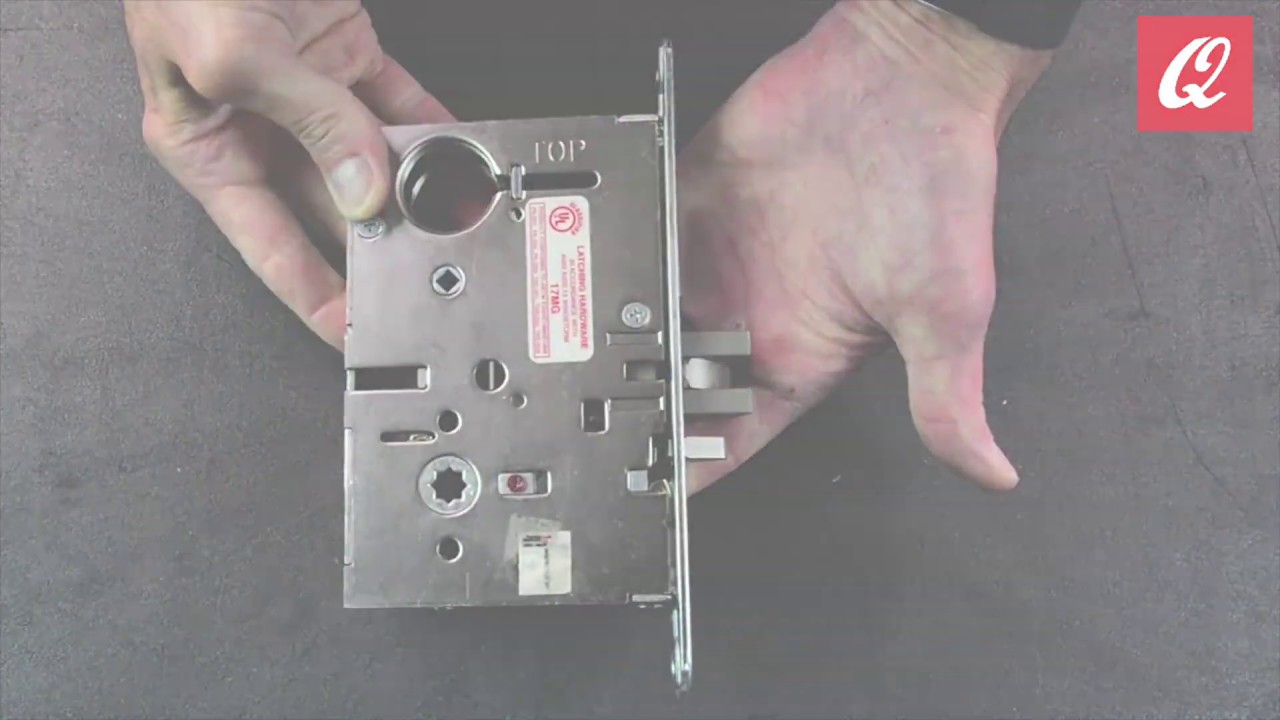 How to Change the Hand on a Corbin Russwin ML2000 Mortise Lock with Quality Door and Hardware