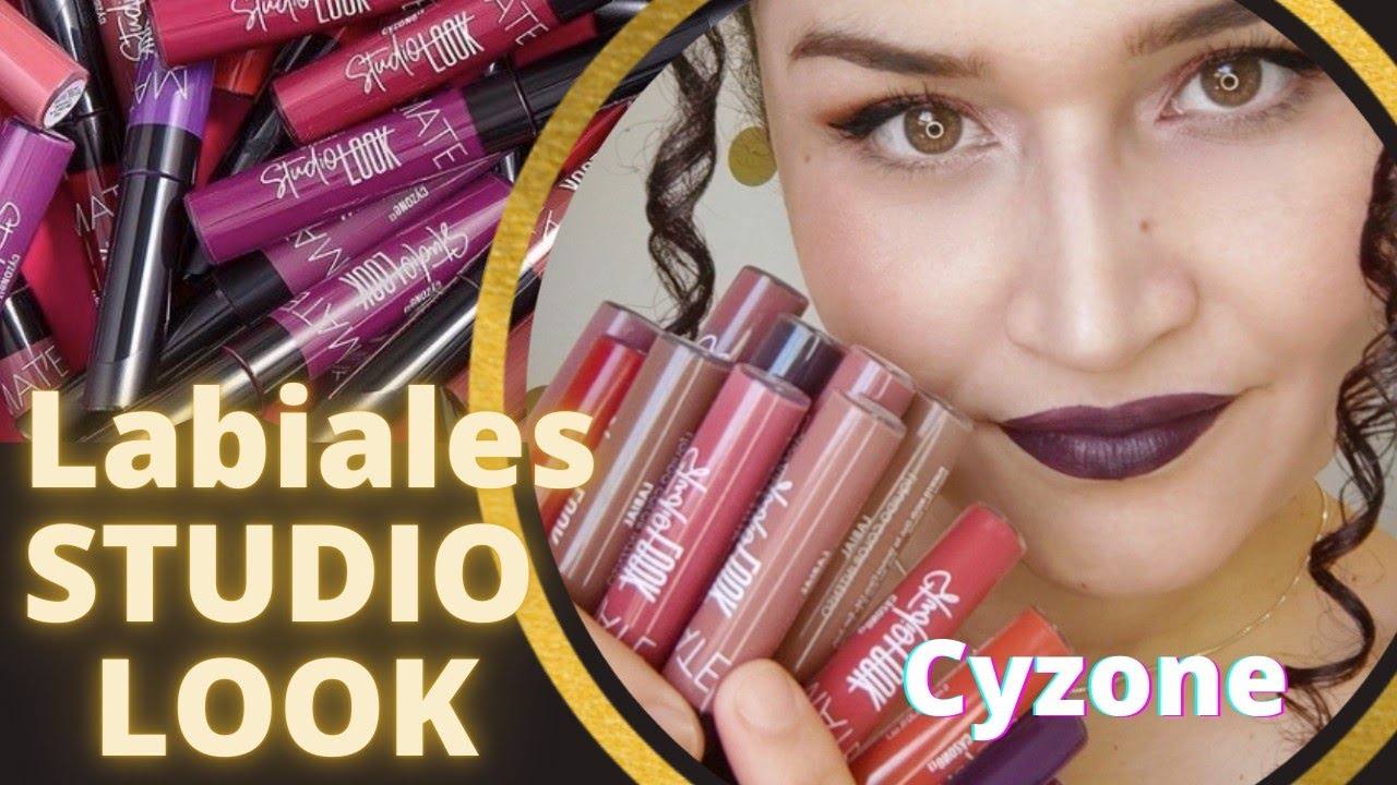 Reseña de labiales Studio Look de Cyzone