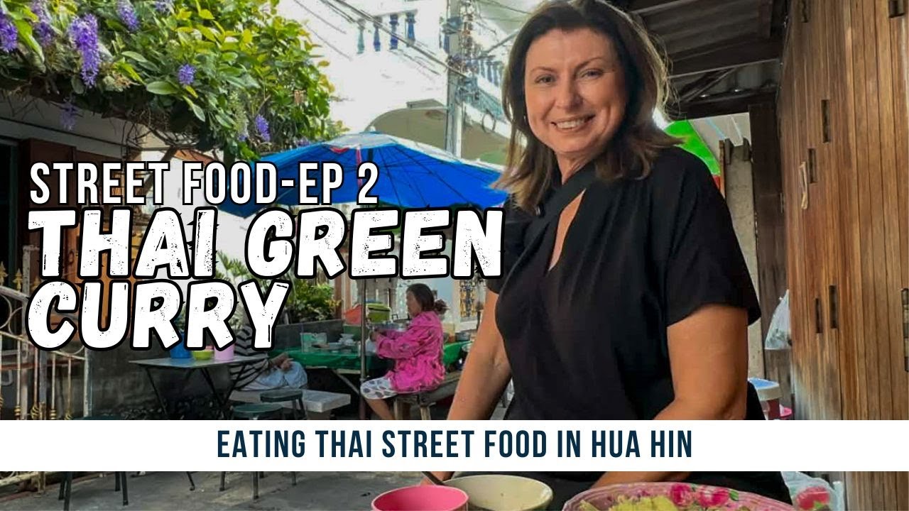 Eating Thai Street Food in Back Streets of Hua Hin