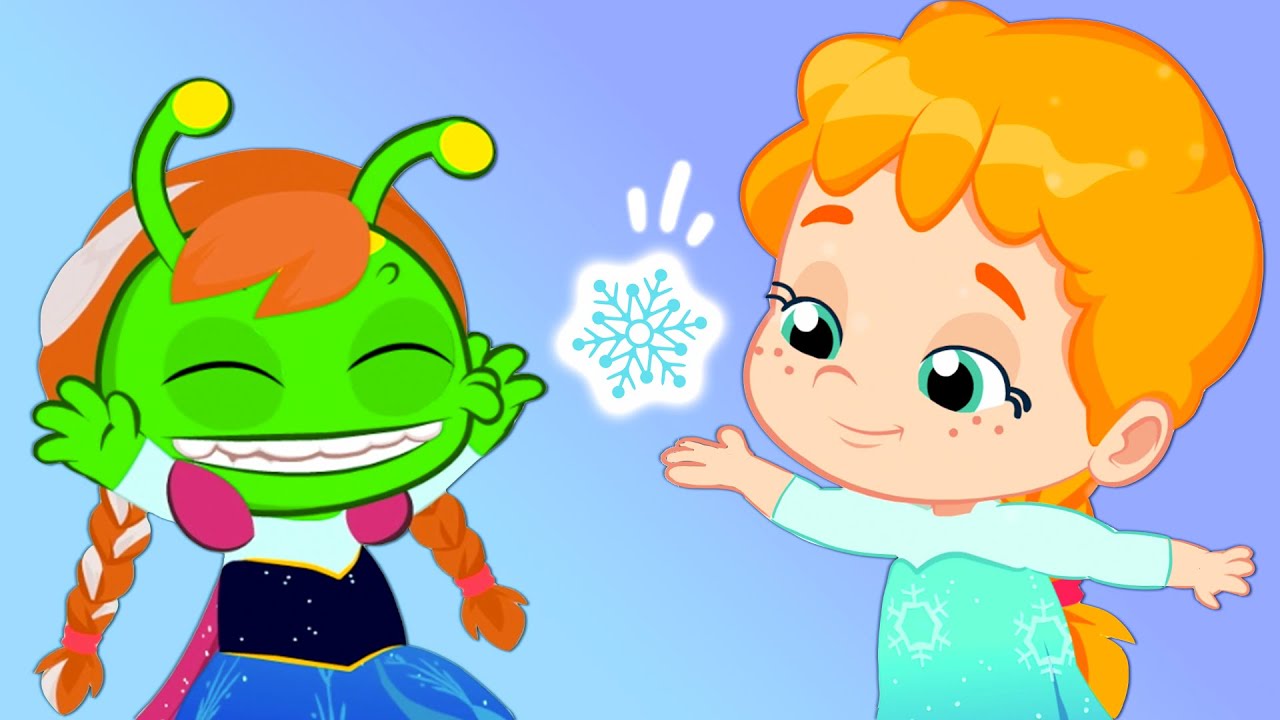 NOUVEL! Groovy Le Martien | Phoebe a-t-elle des super pouvoirs comme Elsa ? Quelle aventure !