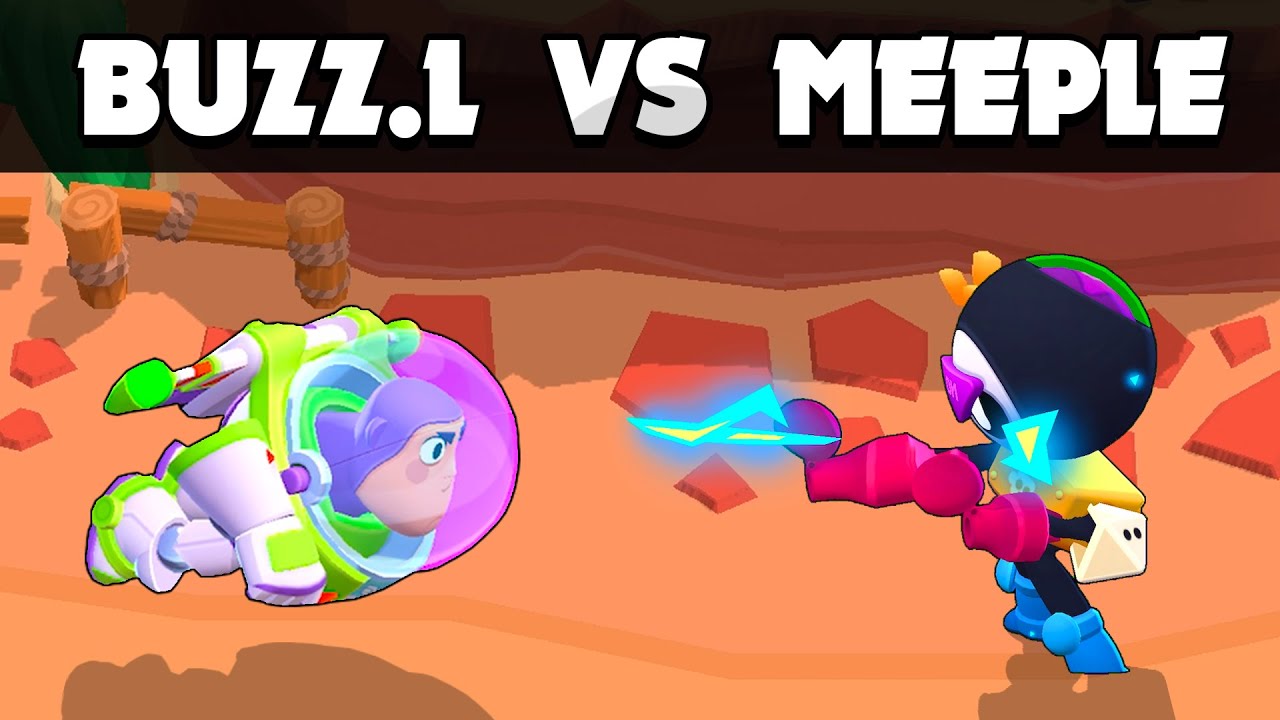 Базз Лайтер против Мипла | 1 на 1 | Brawl Stars