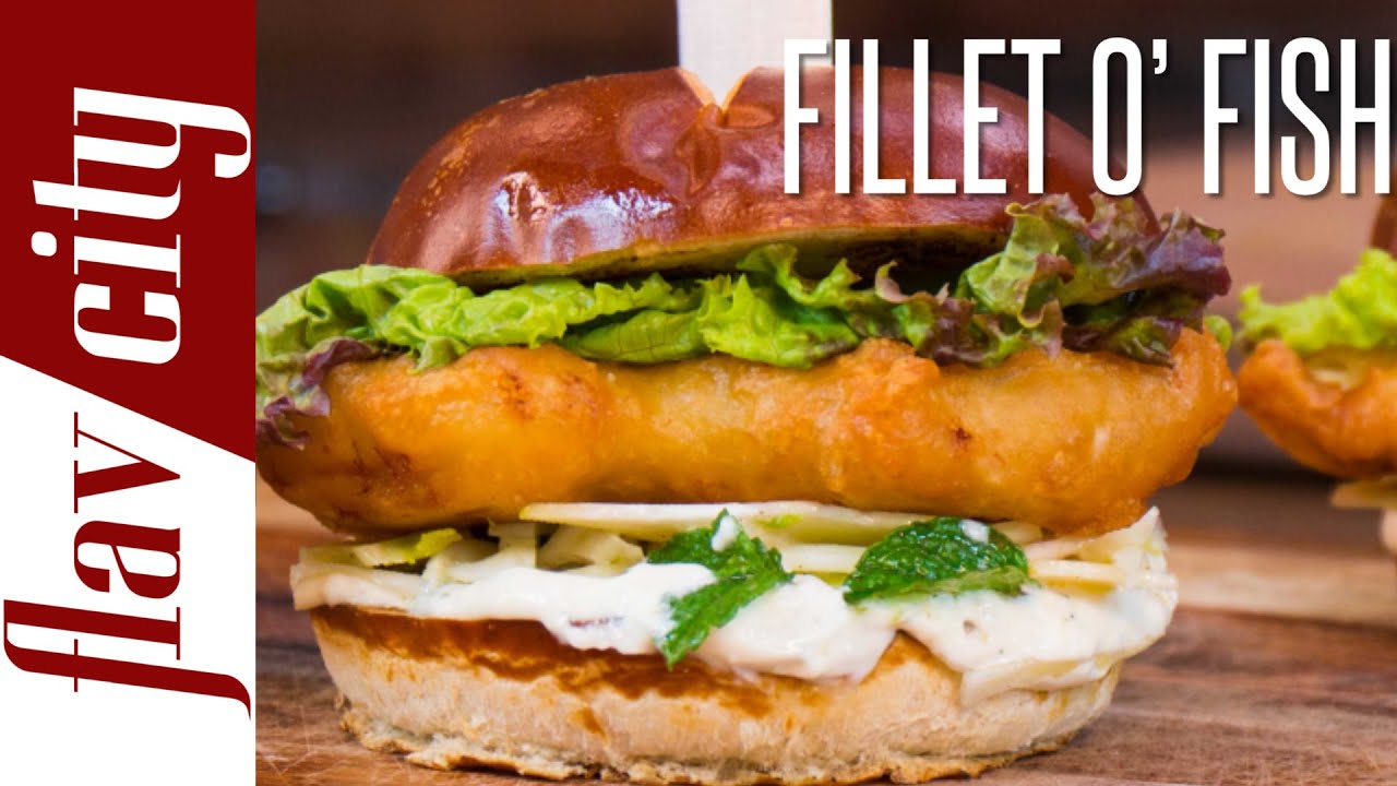 Filet-O-Fish Sandwich (Collab w/ Aida Mollenkamp) - FlavCity with Bobby