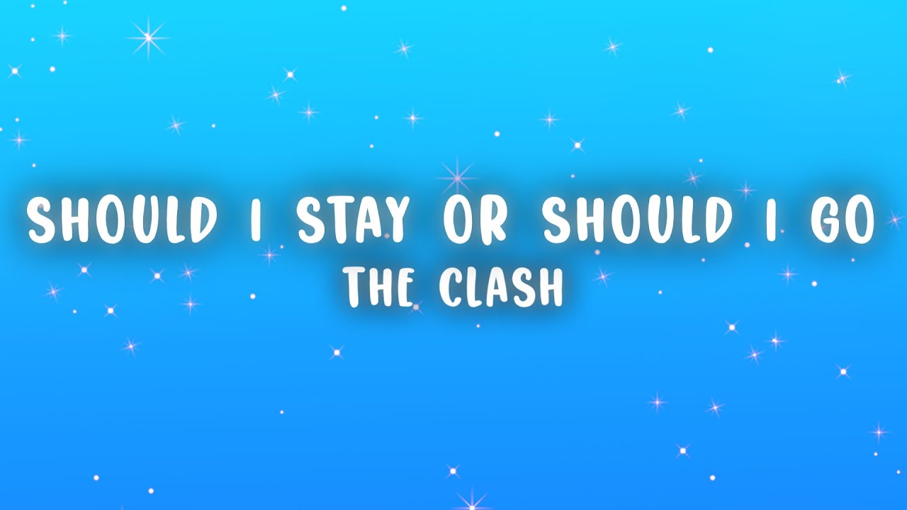 The Clash - Should I Stay or Should I Go (Lyrics) | Stranger Things 5