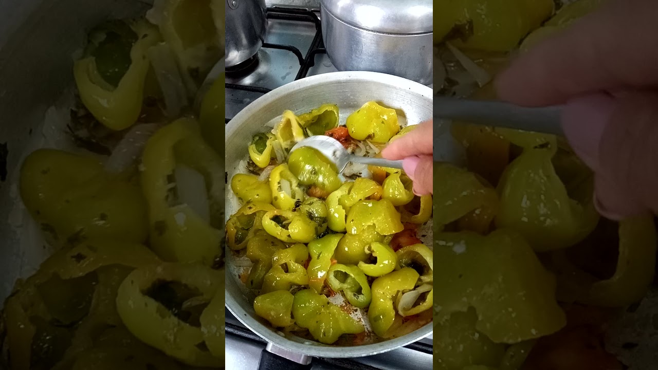 Pimenta Cambuci refogada. #vegetarianismo #natureza