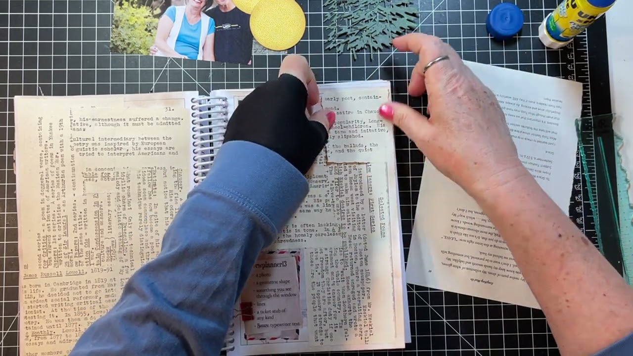 #cwplanner13 - Margarete Miller Challenge - Show & Tell - Ephemera Project