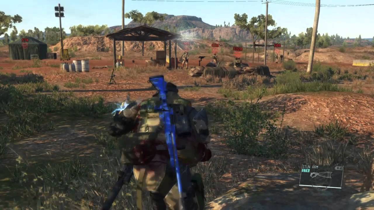 METAL GEAR SOLID V: Stun Arm level 4