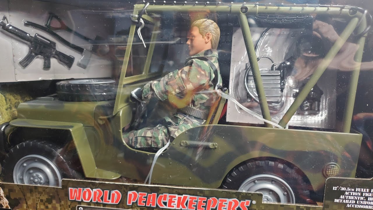 WORLD PEACEKEEPERS MILITARY JEEP VEHICLE